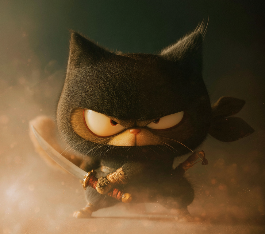 ninja cat