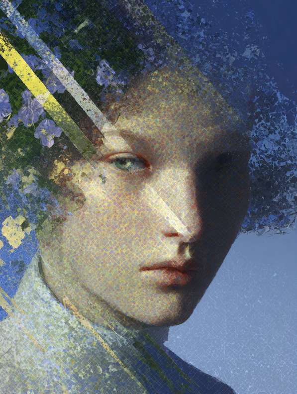 portrait of a yound woman